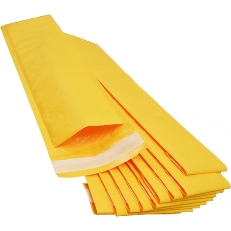 50 x Gold Padded Bubble Number Plate Envelope Mailer 535mm x 180mm