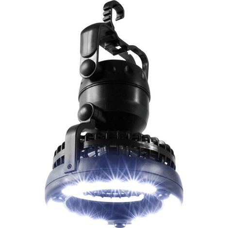 Lampe de camping LED portable avec ventilateur de plafond - Kit de survie d'urgence en cas d'ouragan (1/5)