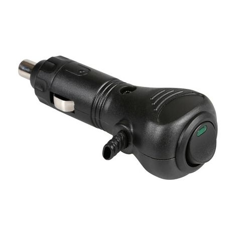 Lampa 39003 Spinotto per Presa accendisigari con Ingresso Cavo Laterale, 12/24V (1/4)