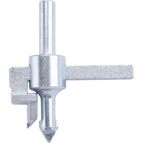 Verstellbarer Hartmetallbohrer aus Silber für Keramikfliesen (1/5)