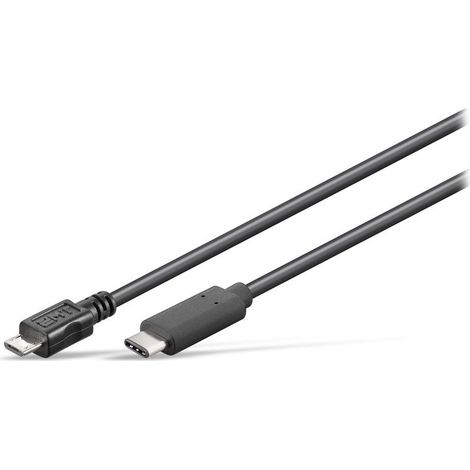 GOOBAY USB 2.0 Adapterkabel Micro-B/C, 0,2 m (1/2)