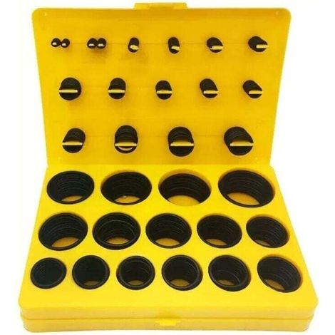 Lot de 404 Joints Toriques 3-45 mm, 30 Tailles Kit de Joints d\'tanchit en Caoutchouc pour Plomberie, Robinet et Rparation de Vhicules