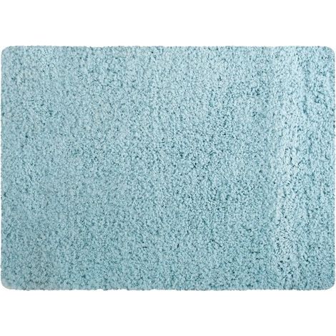 Tapis de bain microfibre 40x60cm Bleu pastel MSV (1/5)