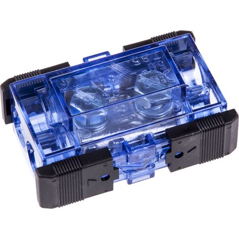 Bornier de raccordement RS PRO, 2 pôles , A visser ( Prix pour 1 ) (1/2)