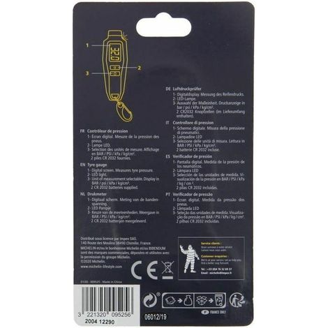 Michelin 9525 Digitaler Reifendruckprüfer (1/3)