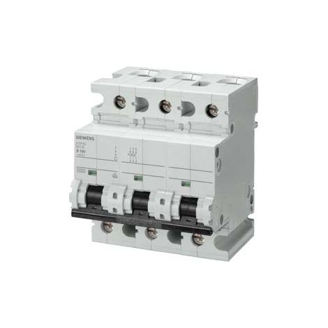 Interruttore Automatico Miniaturizzato 400 V 10kA, 3 poli, C, 80 A, D=70 mm
