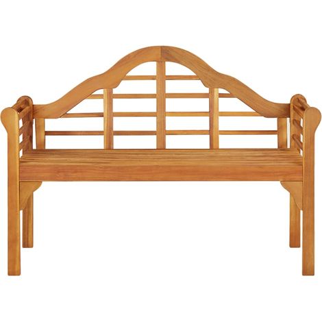 Maison Exclusive - Banc de jardin 125 cm Bois d'acacia solide (1/5)
