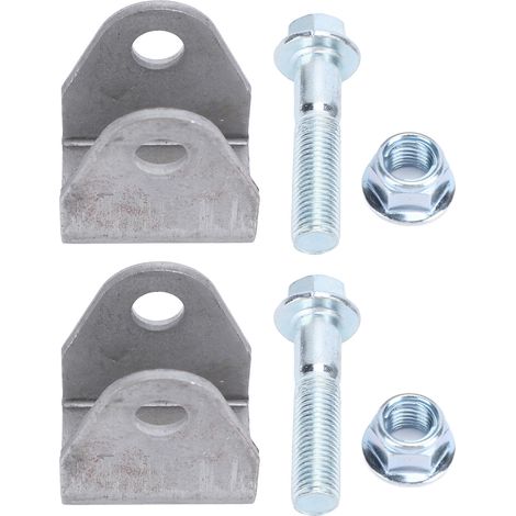 Ortviai Support de Suspension pour Quad – Lot de 2 avec Vis – Montage Renforcé pour Confort de Conduite et Absorption des Chocs