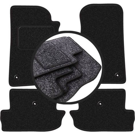 Tapis De Voiture - Polypropylène - Pour Jeep Wrangler IV (2017-) - Antigravité - 4 Pièces (1/5)