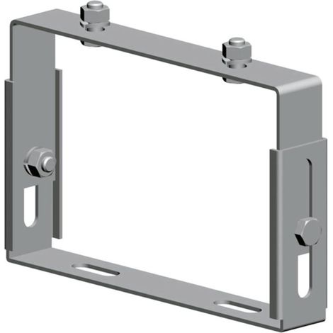 Wolf Extension Cob 2651783 DN 125, 135-230 mm, pour support mural, acier inoxydable