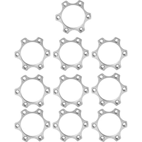Moyeu de roue arrière avec filetage de roue libre pour vélo, rotor de frein 6 trous, alliage d'aluminium, 44 mm, VTT (1/5)