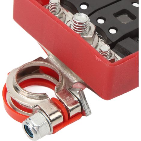 Boîtier à fusibles borne de batterie 32V 400A protection contre les courts-circuits connexion rapide et sensible pour caravanes (1/5)