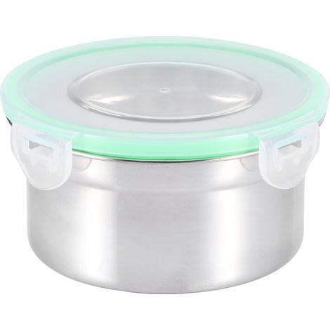 Boîte à lunch en acier inoxydable, récipient alimentaire isotherme pour réfrigérateur et four (1/5)