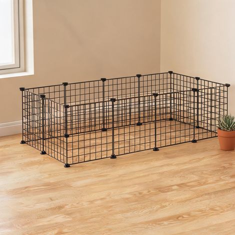 Cage pour rongeur en alambre de métal y ABS 143 x 73 x 36 cm (1/5)