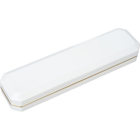 Coffret cadeau lumineux LED pour bijoux, bagues et bracelets, présentoir, blanc (1/5)