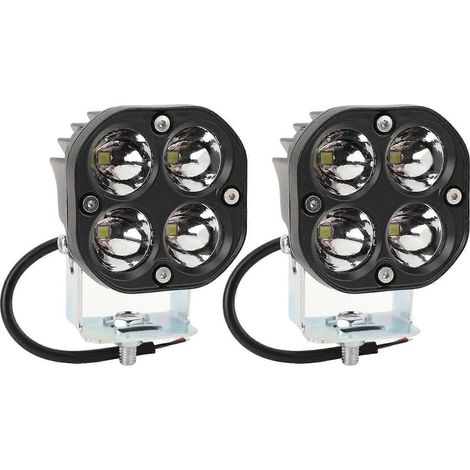 Stück 3-Zoll-LED-Lichtleisten (8000 lm), wasserdicht, für Offroad-Fahrten, für die vordere Stoßstange, DC 9 bis 36 V