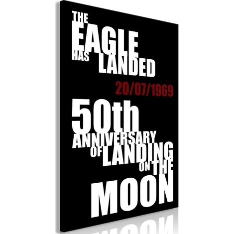Quadro - Moon Landing (1 Part) Vertical - 40x60 (1/4)