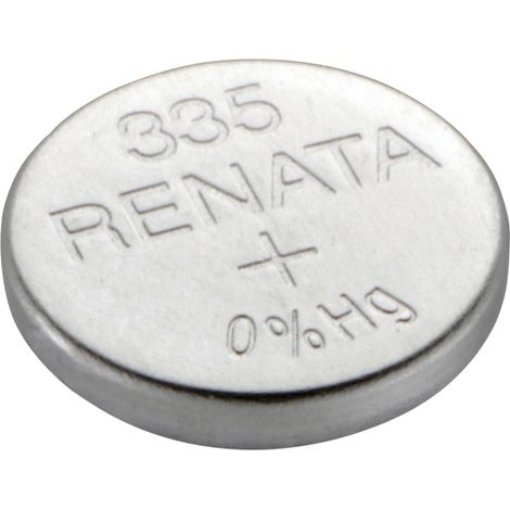 RENATA Knopfzelle 335, 6mAh, Silberoxid