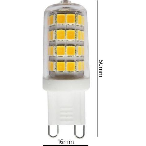 Ampoule LED - G9 SMD - Culot G9 - 3W - 4000K (Blanc neutre) (1/3)