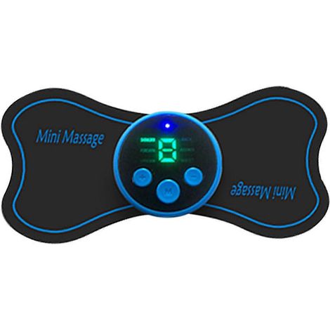 Set mit 2 tragbaren EMS-Massagestäben mit Mikrostrom zur Schmerzlinderung, Mini-Nackenmassagegerät, 100 % neu – AquaForge
