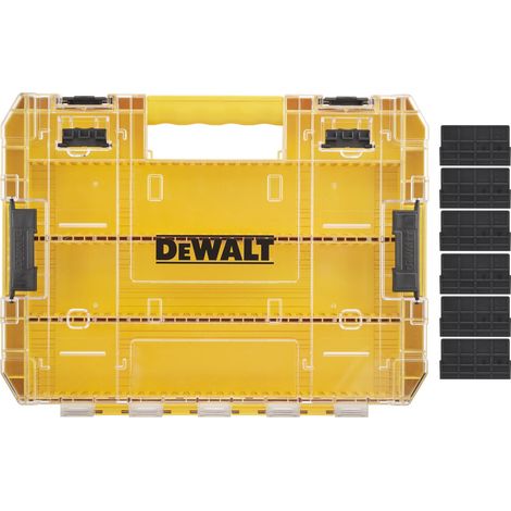 Dewalt skrzynka toughcase duża +przegrody kompatybilna tstak