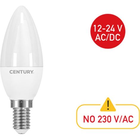 LAMPADINE CENTURY LED BT E14 OL. 5W C.