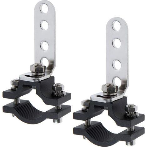 Support de montage universel pour phare de travail 22-32 mm, support de phare de moto, supports de montage pour lampe de fourche avant (2 pièces) (1/5)