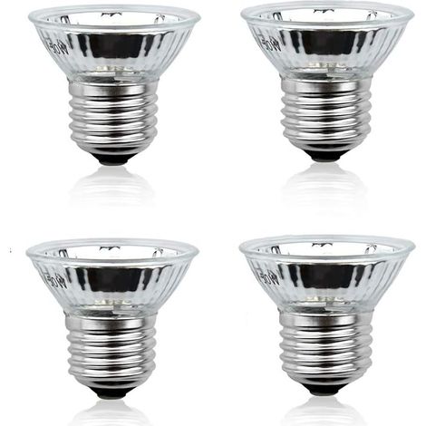 Ampoule chauffante E27 50W à intensité variable pour reptiles, lampe solaire UVA/UVB à spectre complet pour tortues, reptiles et amphibiens (serpents), lot de 4. (1/5)