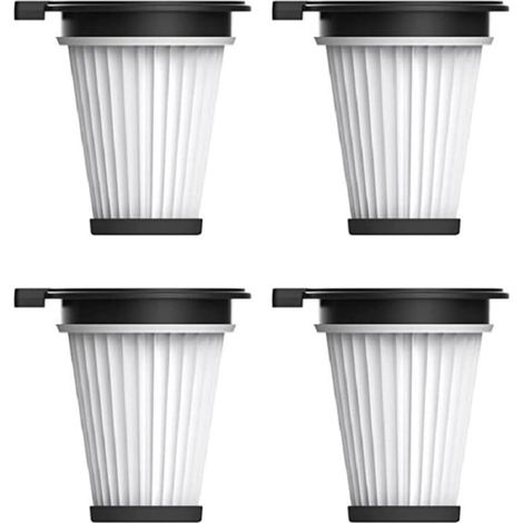 Lot de 4 filtres HEPA de rechange compatibles avec l'aspirateur portatif Wyze (1/5)