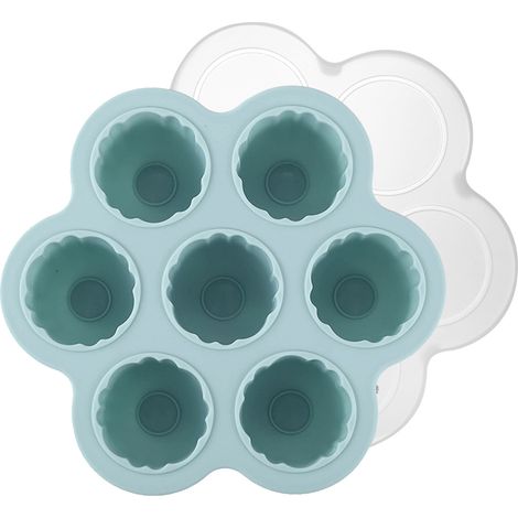 Moule à Gelée Silicone 7 Cavités Forme Pamplemousse avec Couvercle Alimentaire Sans BPA Libération Facile pour Cuisine (1/5)