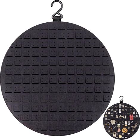 Presentoir Boucle D'oreille, Murale Support Boucle D'oreille Porte Bijoux Rangement Suspendre Présentoir Boucles D'oreilles Organisateur pour Femme, (1/5)