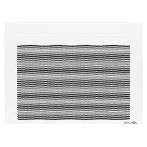 Panneau rayonnant horizontal 750W, blanc - Solius Néo, Atlantic