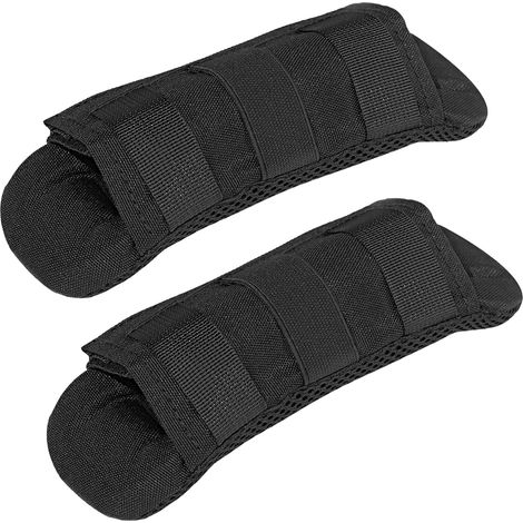 Ensemble de 2 bretelles, bretelles pour sacs à dos tactiques (adaptées aux bretelles de sacs à bandoulière), bretelles en maille respirante, accessoires universels pour gilets pare-balles