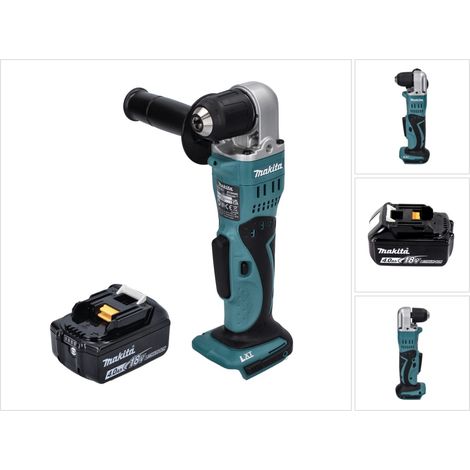 Makita DDA 351 M1 Trapano angolare a batteria 18 V 13,5 Nm + 1x batteria 4,0 Ah - senza caricabatteria