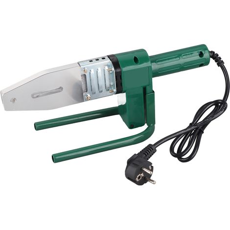 Fer à souder PPR électronique à température constante 220V, fer à souder manuel avec tête fine jaune 20-32mm, prise UE, boîte à souder pour tubes plastique (1/5)