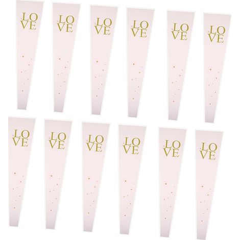 Paquet à Fleurs Emballage Portable pour Bouquets en Papier Irisé Rose 50 pour Lavande et D'eau, pour Festivals et Thanksgiving (1/5)