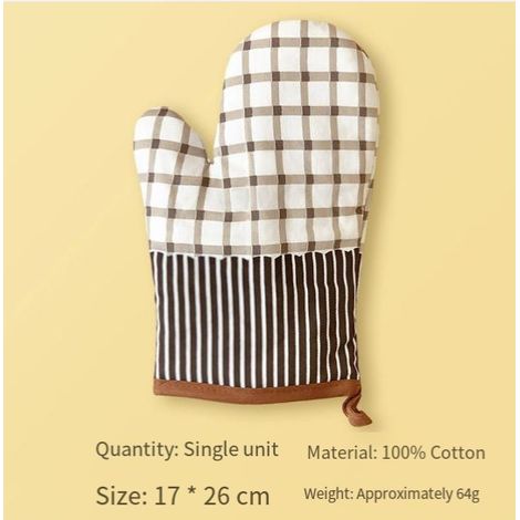 Hitzebeständige Handschuhe, Mikrowellenhandschuhe, dick für optimalen Hitzeschutz – weiß