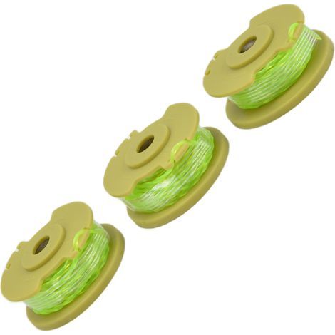 3er-Pack Ersatz-Trimmerfadenspulen passend für Ryobi 0,08 Zoll 18V 24V 40V Rasentrimmer (1/5)