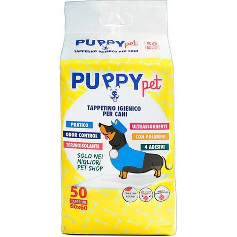 TAPPETINO PUPPY PET MONOUSO CM.60X60 PZ.50