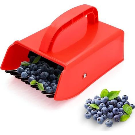 Peigne à baies portable en plastique,cueilleur de baies, 22 x 14 x 7,5 cm (1/5)