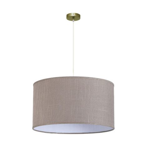 Happy Anhänger 3xe27 Leder/grau Regx60x60 cm ohne Diffusor