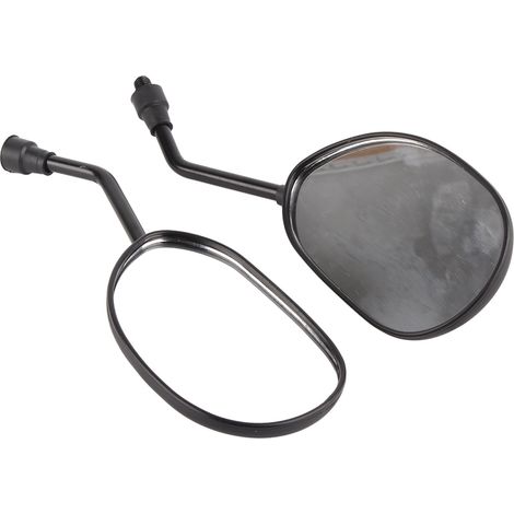 Rétroviseur universel moto scooter 10mm DY100, miroir latéral arrière pour motocyclette, rétro vue arrière robuste (1/5)