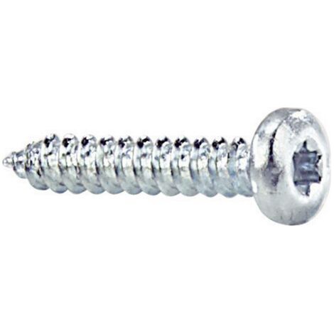 839576 Blechschrauben 2.9 mm 6.5 mm T-Profil DIN 7981 Stahl verzinkt 100 St. (1/2)