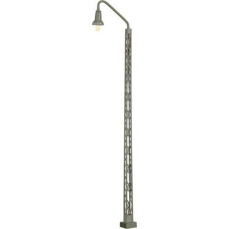 Lampione su traliccio singola H0 Modello pronto, già assemblato Viessmann Modelltechnik 1 pz.
