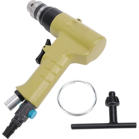 Perceuse pneumatique professionnelle 1800 tr/min, haute vitesse, outil de Rotation réversible de 3/8 pouces pour le perçage de trous, Production de machines de meubles (1/5)