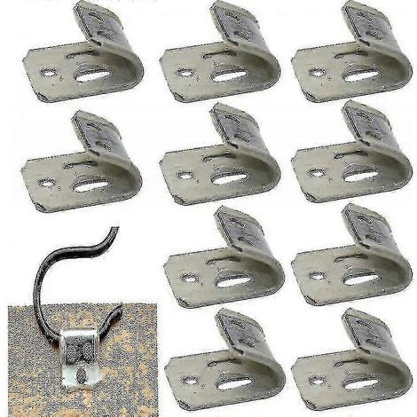 Lot de 20 pièces comprenant des ressorts pour chaises et canapés, des clips de réparation de meubles et des coussins. (1/5)