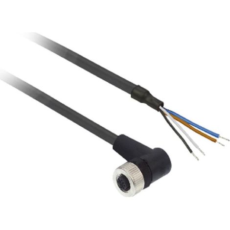 Scneider connettore con cavo 5mt m12 90° 4 poli xzcp1241l5 (1/2)