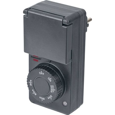 Brennenstuhl 1506120 Temporizzatore analogico 1800 W IP44 Funzione tramonto (1/5)