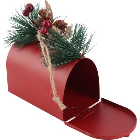 Boîte aux lettres suspendue pour sapin de Noël, décoration de Noël (1/4)