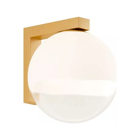 Applique redo group berry 01 2274 2275 g9 led metallo vetro, finitura metallo oro opaco (1/5)